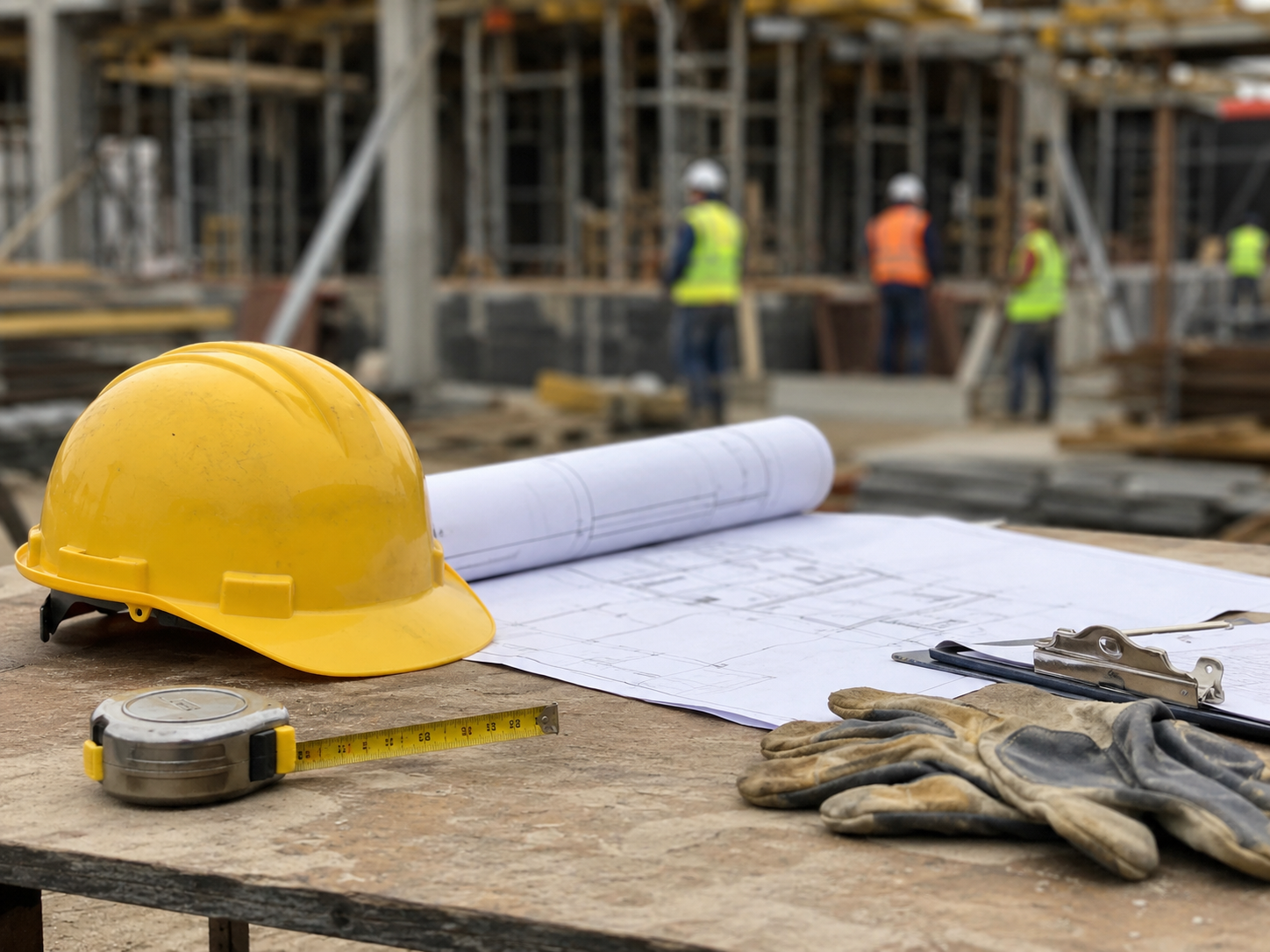 Construction work materials representing U.S. construction jobs and wages.