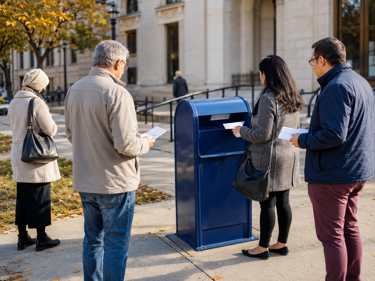 Court folders and voter-registration records represent a legal dispute over voter-roll data.