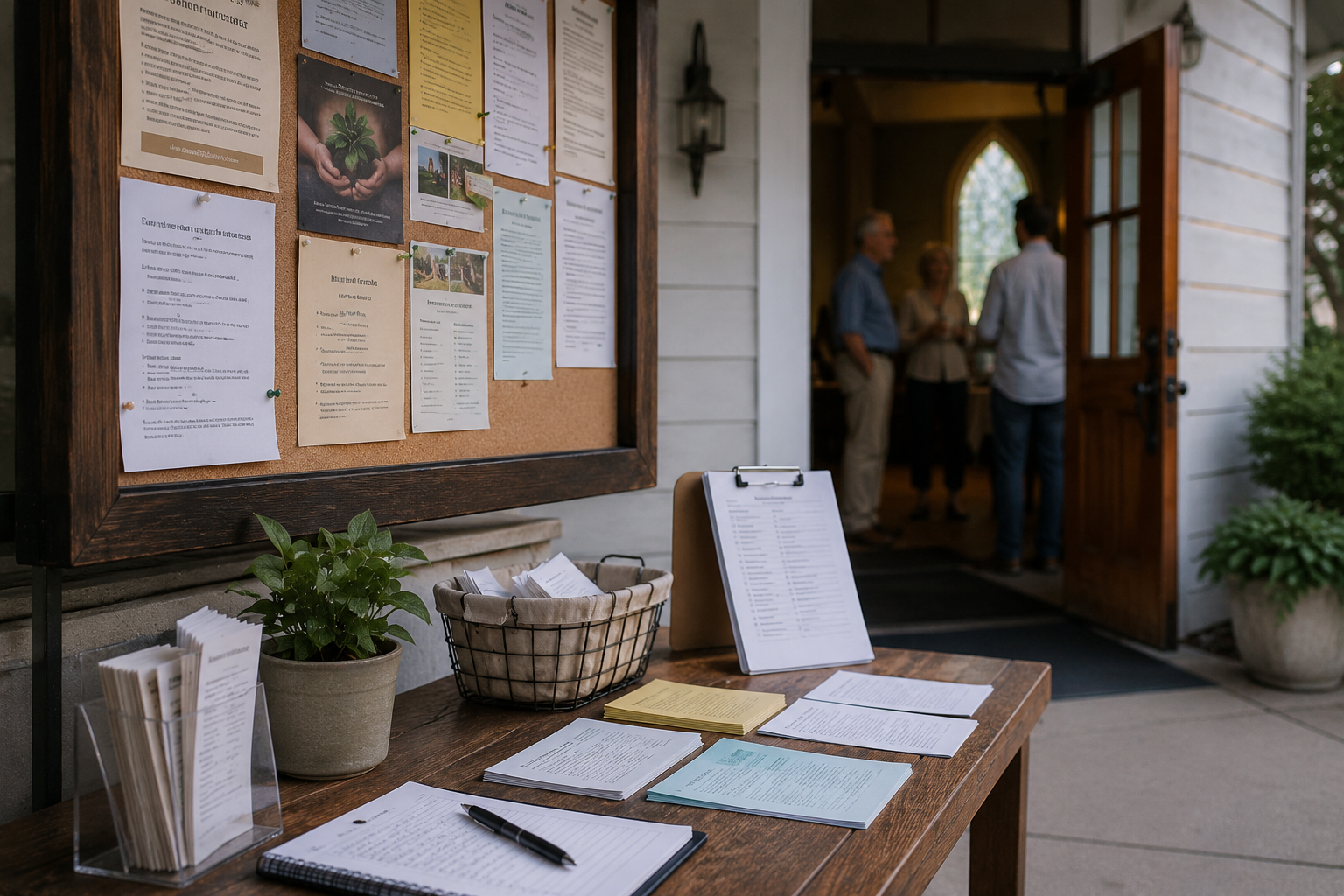 Community and survey materials representing Americans’ views on religion in public life.